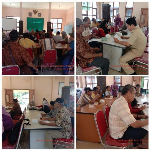 PERTEMUAN KOORDINASI, VERIFIKASI DAN VALIDASI PENYALURAN PUPUK BERSUBSIDI DI KECAMATAN PADANGAN