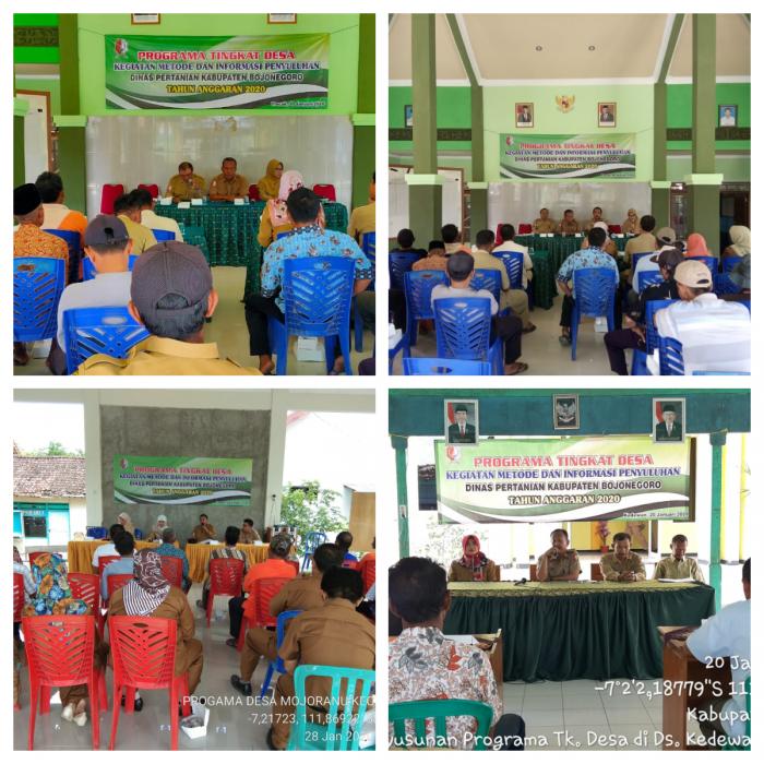 GERAKAN PENYUSUNAN PROGRAMA PENYULUHAN DESA 2021 DI KABUPATEN BOJONEGORO