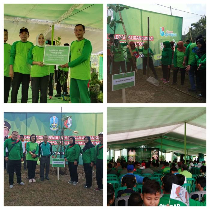 GERAKAN NASIONAL PEMULIHAN DAERAH ALIRAN SUNGAI (GNPDAS) DI DESA GLAGAHAN KECAMATAN SUGIHWARAS