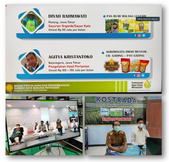 PENGUKUHAN DUTA PETANI MILENIAL DAN DUTA PETANI ANDALAN