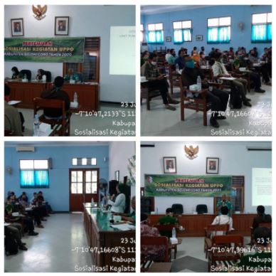 Pertemuan Sosialisasi Kegiatan Unit Pengolah Pupuk Organik (UPPO) Di Kabupaten Bojonegoro