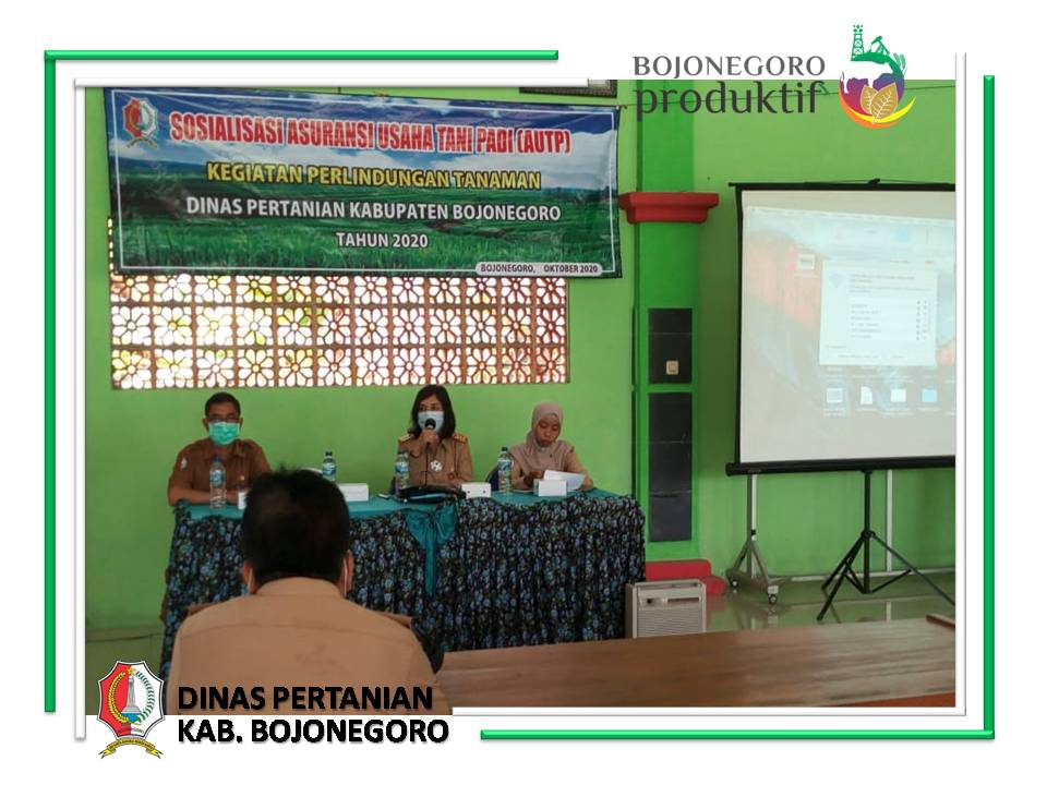 SOSIALISASI ASURANSI USAHA TANI PADI (AUTP) DI KECAMATAN SUMBERREJO
