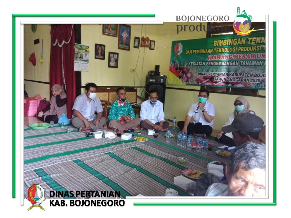 Bimtek dan Pembinaan Teknologi Produksi Tanaman Sayuran (Bawang Merah) di Kec. Sugihwaras
