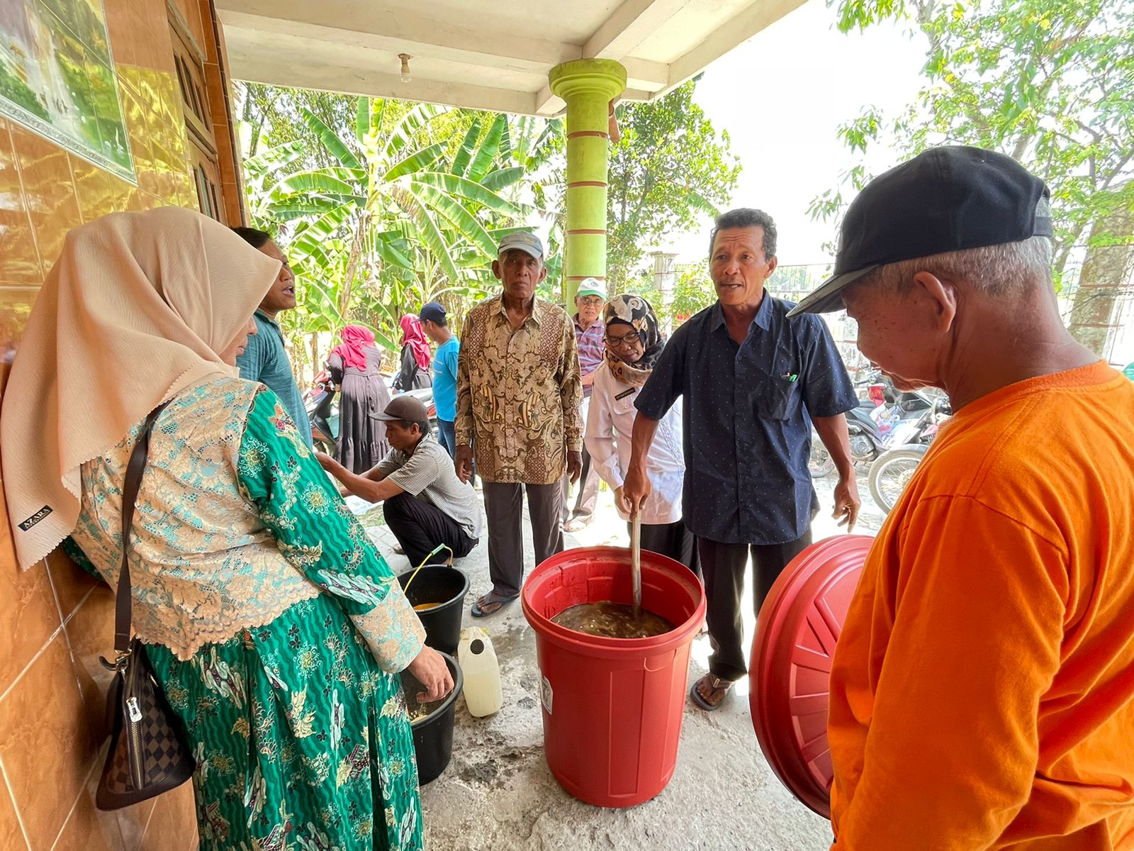 Fermentasi Urine Sapi (Ferinsa) di Pelatihan Tematik BPP Balen