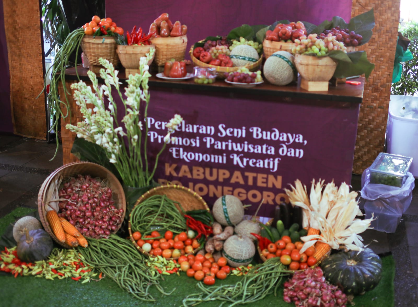 DKPP Bojonegoro Pamerkan Produk-Produk Pertanian Unggulan di TMII Jakarta