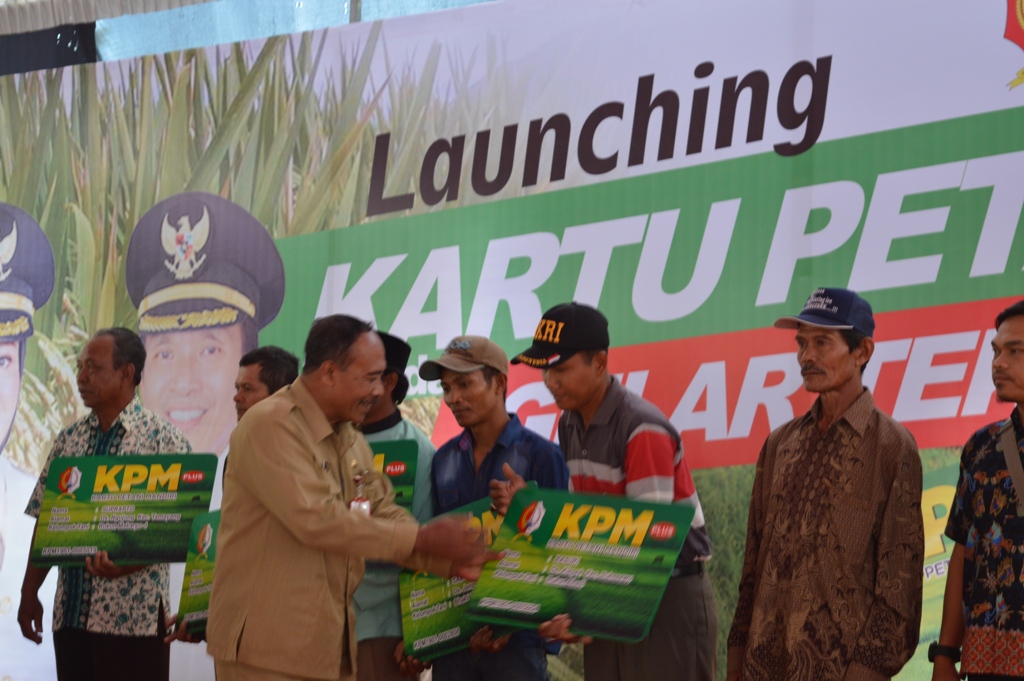 LAUNCHING KARTU PETANI MANDIRI (KPM)